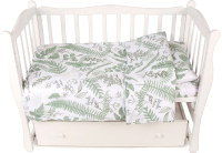 

Комплект постельный для малышей Amarobaby, Exclusive Soft Collection Папоротники / AMARO-3003-SCP