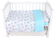 Комплект постельный для малышей Amarobaby Ежики / AMARO-3003-Ez - 