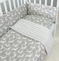 

Комплект постельный для малышей Amarobaby, Сказочные единорожки / AMARO-3007-EdS