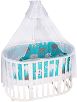 

Комплект постельный для малышей Amarobaby, Слоники / AMARO-3007-S