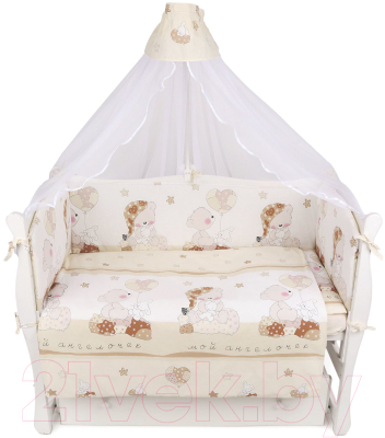 

Комплект постельный в кроватку Amarobaby, Мишкин сон