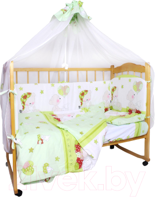

Комплект постельный в кроватку Amarobaby, Мишкин сон