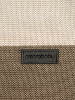 Костюм для малышей Amarobaby Pure Love Double / AB-OD21-PLD11/12-74 (коричневый, р. 74)