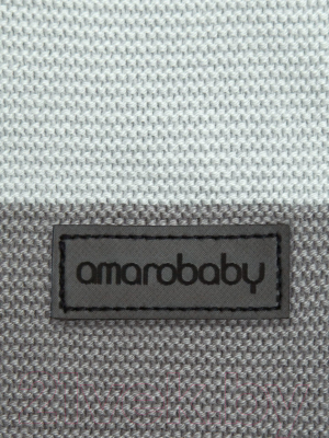 Костюм для малышей Amarobaby Pure Love Double / AB-OD21-PLD11/20-74 (серый, р. 74)