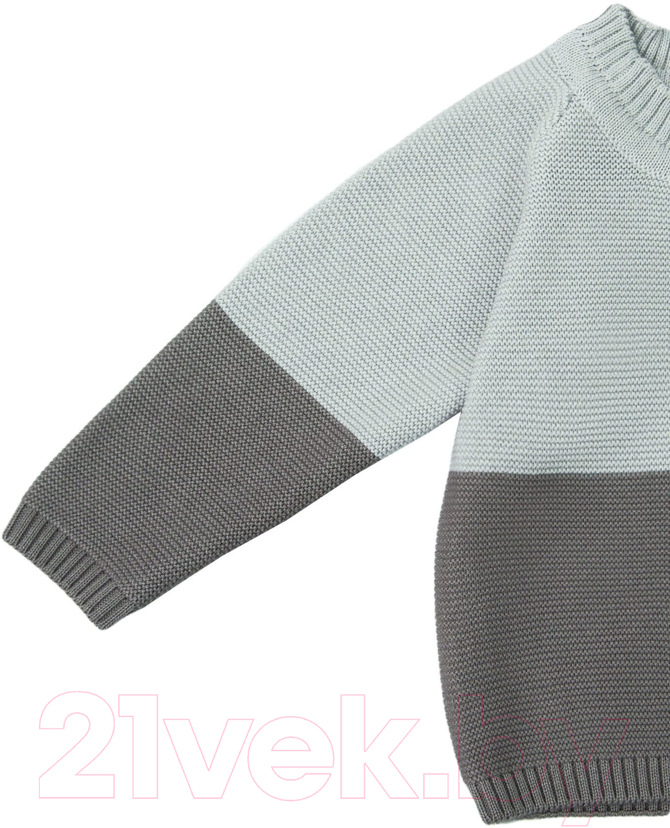 Костюм для малышей Amarobaby Pure Love Double / AB-OD21-PLD11/20-74 (серый, р. 74) — фото 4