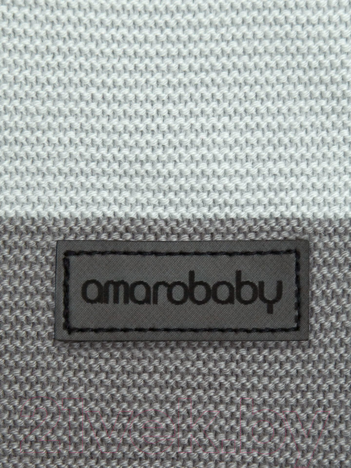 Костюм для малышей Amarobaby Pure Love Double / AB-OD21-PLD11/20-74 (серый, р. 74) — фото 6