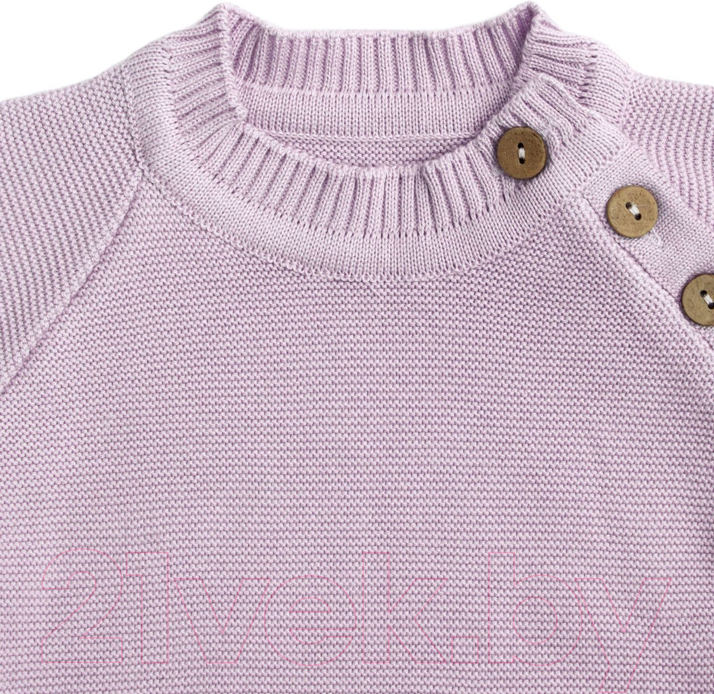 Костюм для малышей Amarobaby Pure Love Double / AB-OD21-PLD11/22-68 (фиолетовый, р. 68) — фото 3