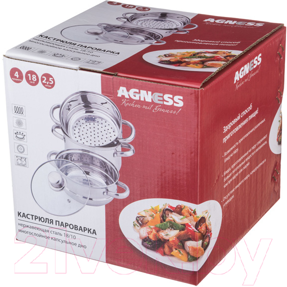 Кастрюля Agness 933-501