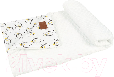

Плед детский Amarobaby, Растем вместе Пингвины / AMARO-62RV-Pi