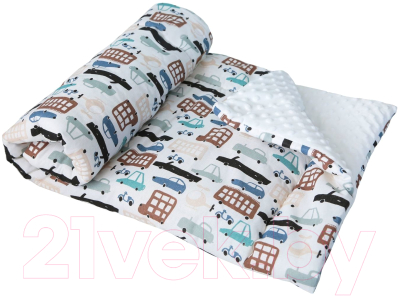 

Плед детский Amarobaby, Растем вместе Трасса / AMARO-62RV-Tr