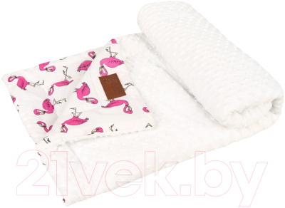 

Плед детский Amarobaby, Растем вместе Фламинго / AMARO-62RV-F