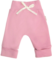 Штаны для малышей Amarobaby Nature / AB-OD21-NZ6/06-80 (розовый, р-р 80-86) - 
