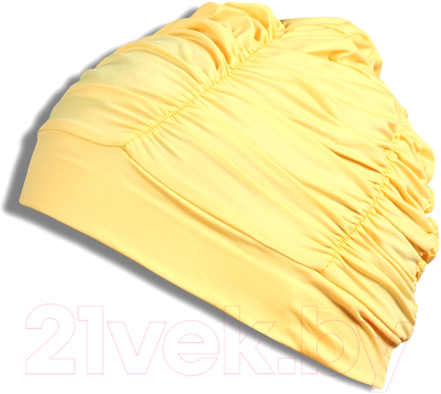 Шапочка для плавания Спортивные мастерские Lucra / SM-092 (желтый)