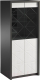 Шкаф с витриной Мебель-КМК 2Д Монако 0673.5 (графит/дуб полярный) - 