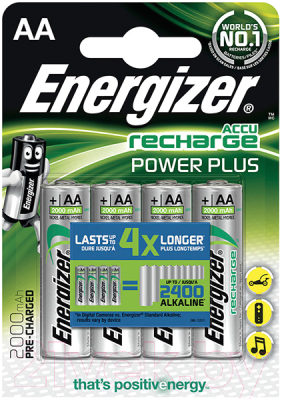 

Комплект аккумуляторов Energizer, Power Plus NH15 2000mAh / E300626701