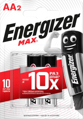 

Комплект батареек Energizer, Мax Alk E91/AA / E301532801