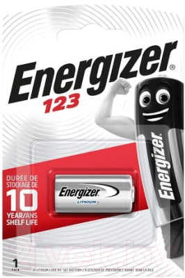 

Батарейка Energizer, Photo Lithium 123 / E300777602