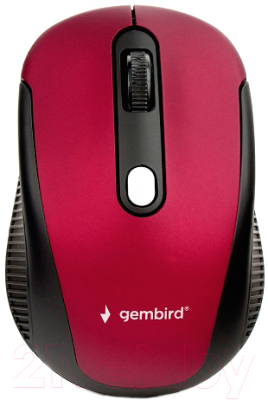 Мышь Gembird MUSW-420-1 (красный)