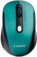 Мышь Gembird MUSW-420-2 (зеленый) - 