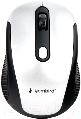 Мышь Gembird MUSW-420-4 (серебристый)