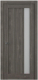 Дверь межкомнатная Belwooddoors Челси 2 70x200 (ильм швейцарский/мателюкс бронза) - 