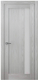 Дверь межкомнатная Belwooddoors Челси 2 60x200 (ясень рибейра/мателюкс бронза) - 