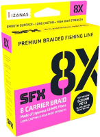Леска плетеная Sufix SFX 8X 0.37мм / SFX8B370Y150Y (135м, желтый) - 