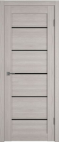 Дверь межкомнатная Atum Pro Х27 60х200 (Stone Oak/Black Gloss) - 