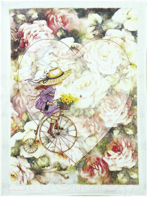 

Полотенце Беларускі лён, 50x70 16С393-ШР/п.р.