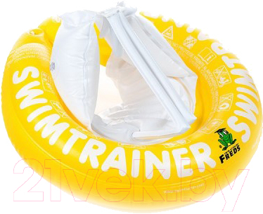 Надувной круг Swimtrainer Classic 10301 (желтый)