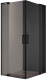 Миниатюра изображения товара Душевой уголок Cezares SLIDER-A-2-70/80-BR-NERO