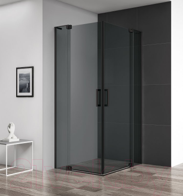 Купить Душевой уголок Cezares SLIDER-A-2-70/80-GRIGIO-NERO в Гродно