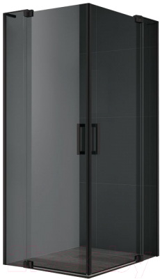 Душевой уголок Cezares SLIDER-A-2-70/80-GRIGIO-NERO