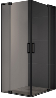 

Душевой уголок Cezares, SLIDER-A-2-90/100-BR-NERO