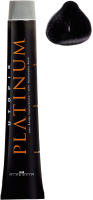 Крем-краска для волос Hipertin Utopik Platinum Стойкая 1.00 (60мл, черный натуральный) - 