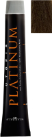 Крем-краска для волос Hipertin Utopik Platinum Стойкая 4.30 (60мл, шатен золотистый натуральный) - 