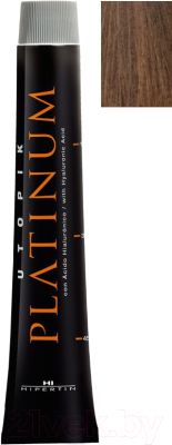 Крем-краска для волос Hipertin Utopik Platinum Стойкая 5.74 (60мл, светлый шатен песочно-медный)