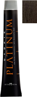 Крем-краска для волос Hipertin Utopik Platinum Стойкая 5.77 (60мл, светлый шатен песочный) - 