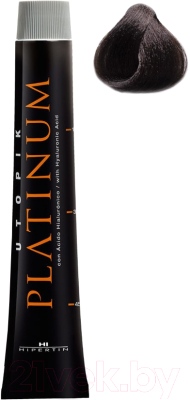 Крем-краска для волос Hipertin Utopik Platinum Стойкая 5.97 (60мл, светлый каштан табачно-коричневый)