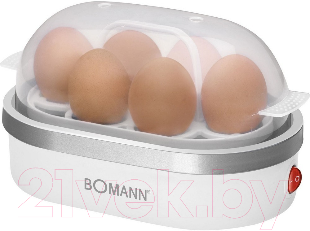 Яйцеварка Bomann EK 5022 CB (белый/серебристый)