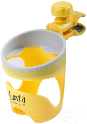 Подстаканник для коляски Nuovita Tengo Lux (желтый)