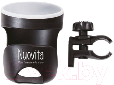 Подстаканник для коляски Nuovita Tengo Lux (черный)