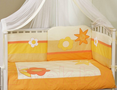 

Комплект постельный в кроватку Feretti, Sun Flower