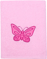 Полотенце детское Kidboo Бабочка 70x100 (розовый) - 