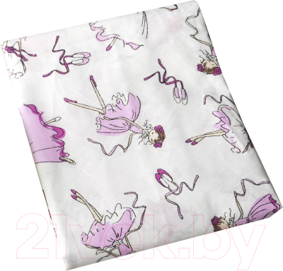 

Комплект простыней детских Amarobaby, Балерины / AB215102-2pB/00