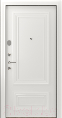 Входная дверь Belwooddoors Модель 2 210x100 левая (венге дорато/палаццо 2 эмаль белый)