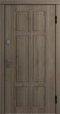 Входная дверь Belwooddoors Модель 6 210x100 правая (дуб галифакс/альта эмаль белый)