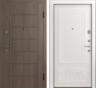 

Входная дверь Belwooddoors, Модель 2 210x100 правая