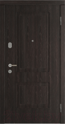 Входная дверь Belwooddoors Модель 3 210x90 правая (венге дорато/палаццо 2 эмаль белый)