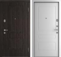 Входная дверь Belwooddoors Модель 3 210x100 правая (венге дорато/роялти эмаль белый) - 